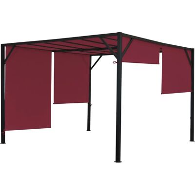 MCW Pavillon Beja-3x4m - Wasserabweisende Oberfläche MCW Pavillon Beja-3x4m - Wasserabweisende Oberfläche