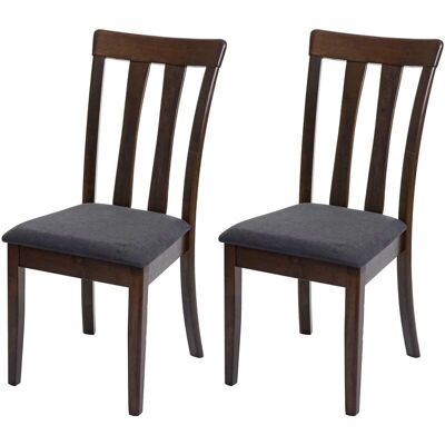 Sedia da pranzo HHG 525 - Schienale alto, rivestimento morbido, legno massiccio Sedia da pranzo HHG 525 - Schienale alto, rivestimento morbido, legno massiccio