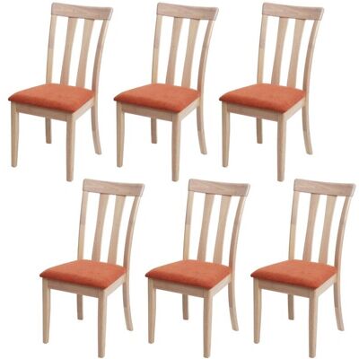 HHG 525 Orange Robuster Esszimmerstuhl - Möbel für den Essbereich HHG 525 Orange Robuster Esszimmerstuhl - Möbel für den Essbereich