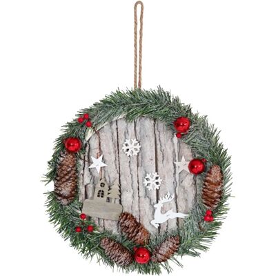 Guirlande de Noël Mendler Fait Main Matériaux Naturels - Guirlande de Noël - Publicité Guirlande de Noël Mendler Fait Main Matériaux Naturels - Guirlande de Noël - Publicité