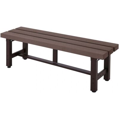HHG - 663 - marrón - 120cm - Banco de jardín HHG - 663 - marrón - 120cm - Banco de jardín