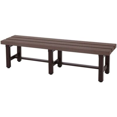 HHG-664 - Braun - 150 cm - WPC - Gartenbank HHG-664 - Braun - 150 cm - WPC - Gartenbank
