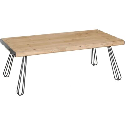 HHG - 566 - 120x60 cm - Madera maciza - Mesa de centro HHG - 566 - 120x60 cm - Madera maciza - Mesa de centro