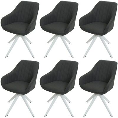 HHG - 786 - Gris textil - Giratoria 360 - Silla comedor HHG - 786 - Gris textil - Giratoria 360 - Silla comedor