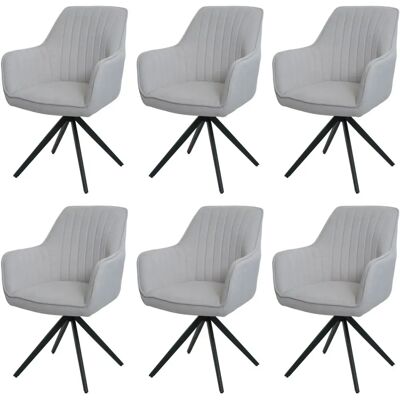 MCW L79 Esszimmerstühle - 6er-Set - Creme-beige MCW L79 Esszimmerstühle - 6er-Set - Creme-beige