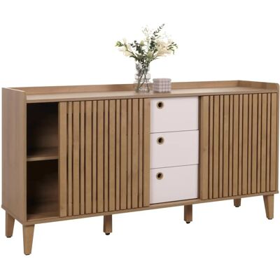 MCW M48-S Kommode - Modernes Mangoholz Sideboard MCW M48-S Kommode - Modernes Mangoholz Sideboard