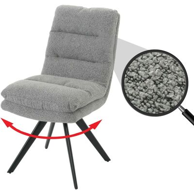 Mendler Chaise Pivotante Gris Clair - Mobilier de Cuisine - Publicité Mendler Chaise Pivotante Gris Clair - Mobilier de Cuisine - Publicité