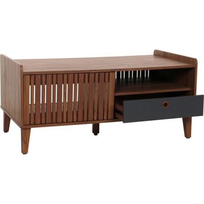 Table basse Mendler look noyer en mango - Bois de mango massif - 52x114x59cm - Publicité Table basse Mendler look noyer en mango - Bois de mango massif - 52x114x59cm - Publicité