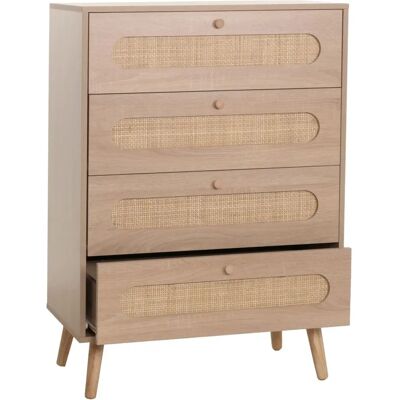 MCW Kommode Sideboard - Natürliche Kubu Rattan Aufbewahrung MCW Kommode Sideboard - Natürliche Kubu Rattan Aufbewahrung