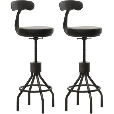 MCW N22 Barhocker Set - Drehbar 360°, Höhenverstellbar - 2 Stück MCW N22 Barhocker Set - Drehbar 360°, Höhenverstellbar - 2 Stück