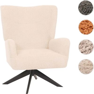 Mendler Hwc-n65 - Fauteuil de salon ivoire - Lounge Armchair - Publicité Mendler Hwc-n65 - Fauteuil de salon ivoire - Lounge Armchair - Publicité