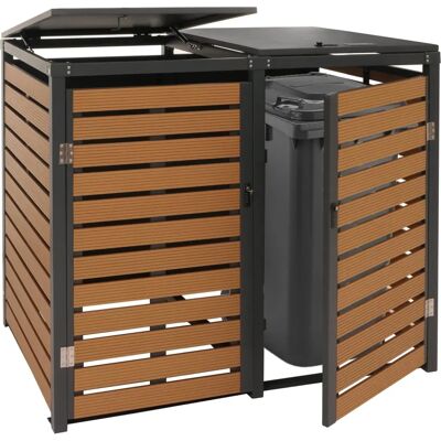 MCW K14-XL Gartenhaus + Mülltonnenbox - Gartenhaus + Mülltonne MCW K14-XL Gartenhaus + Mülltonnenbox - Gartenhaus + Mülltonne