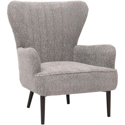 HHG - 060 - Gris chenille 500g/m² - Oeko-Tex - Armchair HHG - 060 - Gris chenille 500g/m² - Oeko-Tex - Armchair