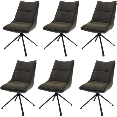 HHG - 453 - Verde - Giro con retorno automático - Silla de comedor HHG - 453 - Verde - Giro con retorno automático - Silla de comedor