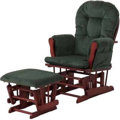 HHG - 021 - Verde oscuro - Armazón de madera - sillón HHG - 021 - Verde oscuro - Armazón de madera - sillón