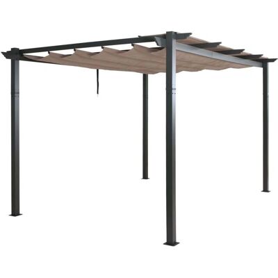 HHG - 053 - 3x4m - Taupe - Pérgola HHG - 053 - 3x4m - Taupe - Pérgola