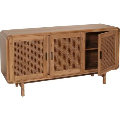 MCW M47-S Kommode + Sideboard - Modernes Design mit Rattan MCW M47-S Kommode + Sideboard - Modernes Design mit Rattan