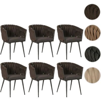 Mendler - HWC-N38 - Marron - Coussins Grises - Dining Chairs - Publicité Mendler - HWC-N38 - Marron - Coussins Grises - Dining Chairs - Publicité