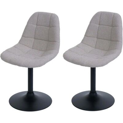 HHG - 842 - Bouclé tela - Armazón acero - Sillas comedor HHG - 842 - Bouclé tela - Armazón acero - Sillas comedor