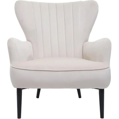 Fauteuil lounge Mendler HWC-K37 - Confort moderne en velours - Publicité Fauteuil lounge Mendler HWC-K37 - Confort moderne en velours - Publicité