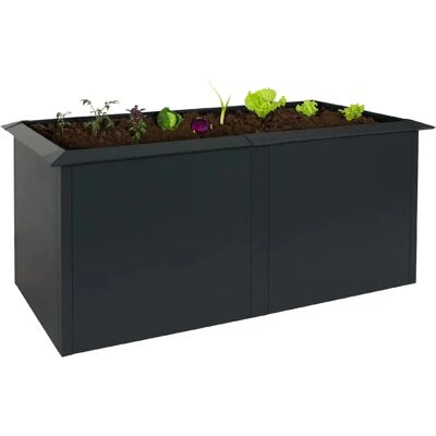 Mendler Hwc-n24 78x170x90cm Hochbeet Raised flower bed - Publicité Mendler Hwc-n24 78x170x90cm Hochbeet Raised flower bed - Publicité