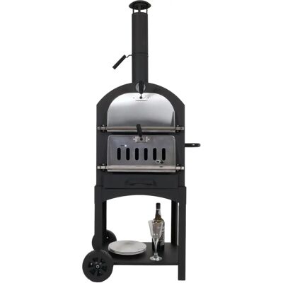 MCW N15-P Kompakter Holz Pizzaofen - Outdoor-Kochen MCW N15-P Kompakter Holz Pizzaofen - Outdoor-Kochen