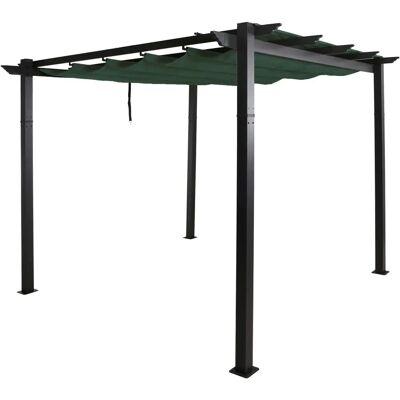 HHG - HHG 024 - 8 cm marco - 3x3 m techo UV50+ - Pavilion HHG - HHG 024 - 8 cm marco - 3x3 m techo UV50+ - Pavilion