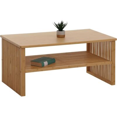 MCW N80 Umweltfreundlicher Bambus Couchtisch Beistelltisch MCW N80 Umweltfreundlicher Bambus Couchtisch Beistelltisch