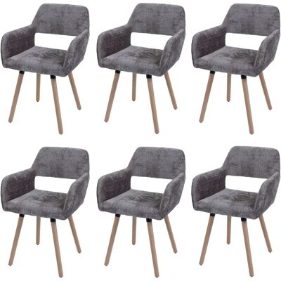 MCW A50 II-C-6 - Stuhl - Moderner Chenille-Stoff - Breite Sitzfläche - Stabile Beine MCW A50 II-C-6 - Stuhl - Moderner Chenille-Stoff - Breite Sitzfläche - Stabile Beine