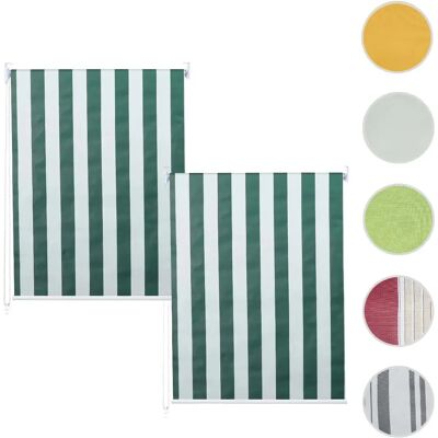MENDLER Stores Enroulables HWC-D52 - Lot de 2, Tirage Latéral, 120x230cm, Protection Solaire - Publicité MENDLER Stores Enroulables HWC-D52 - Lot de 2, Tirage Latéral, 120x230cm, Protection Solaire - Publicité