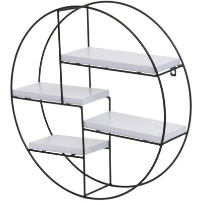 HHG - 612 - Blanco - 45x45x11 cm - Estante de pared HHG - 612 - Blanco - 45x45x11 cm - Estante de pared