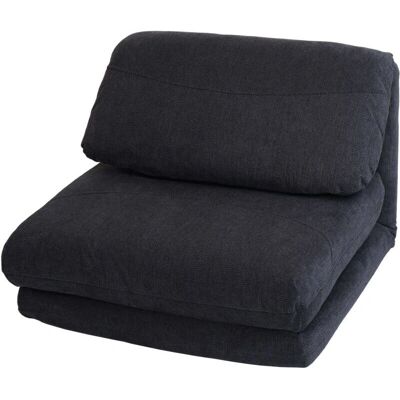 HHG - HHG-515 - Gris oscuro - Tela - Sofá cama HHG - HHG-515 - Gris oscuro - Tela - Sofá cama