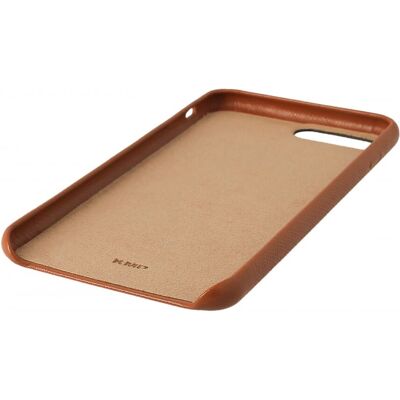 KMP Lederhülle iPhone 8 Plus Braun - Handyhülle KMP Lederhülle iPhone 8 Plus Braun - Handyhülle