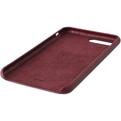 KMP Lederhülle für iPhone 8 Plus - Bordeaux Handyschutz KMP Lederhülle für iPhone 8 Plus - Bordeaux Handyschutz