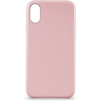 KMP 1417670623 Pinkes Lederhülle für iPhone X - Handyhülle KMP 1417670623 Pinkes Lederhülle für iPhone X - Handyhülle
