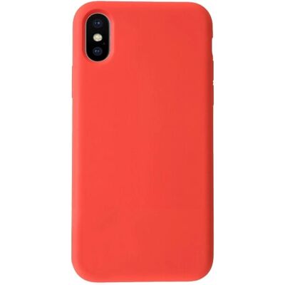 KMP Silikon-Case für iPhone XS - Rot KMP Silikon-Case für iPhone XS - Rot