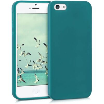 kwmobile 33098.78 Capa Verde água para iPhone SE kwmobile 33098.78 Capa Verde água para iPhone SE