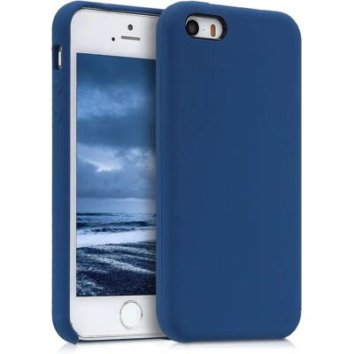 kwmobile 42766.17 Capa azul para iPhone SE - Proteção kwmobile 42766.17 Capa azul para iPhone SE - Proteção