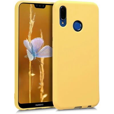 kwmobile - Huawei P20 Lite - Amarelo - TPU - Capinha de telefone kwmobile - Huawei P20 Lite - Amarelo - TPU - Capinha de telefone