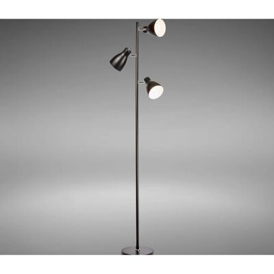 B.k.licht Vintage Industriel Stehlampe - Höhenverstellbar - E27 B.k.licht Vintage Industriel Stehlampe - Höhenverstellbar - E27