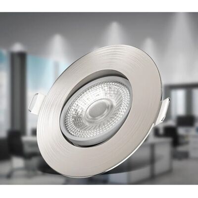 B.K.LICHT Ultra-flat 6 LED Spotlights - Recessed Ceiling Lights B.K.LICHT Ultra-flat 6 LED Spotlights - Recessed Ceiling Lights