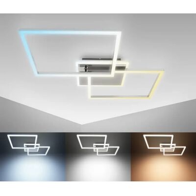 B.k.licht 40 Watt LED Deckenlampe - Verstellbar & Drehbar B.k.licht 40 Watt LED Deckenlampe - Verstellbar & Drehbar