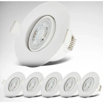 B.k.licht - LED Einbauleuchte - 6er Set - IP65 wasserdicht - Schwenkbar B.k.licht - LED Einbauleuchte - 6er Set - IP65 wasserdicht - Schwenkbar