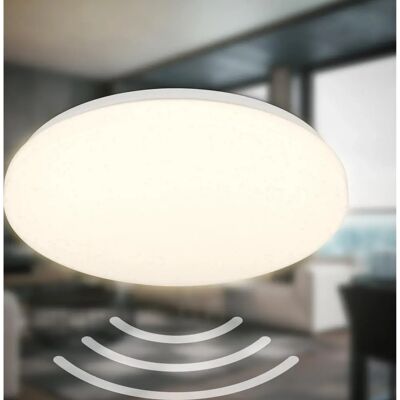 B.K.Licht LED Deckenleuchte mit Bewegungsmelder - Modern, 120° Erfassung, Warmweiß B.K.Licht LED Deckenleuchte mit Bewegungsmelder - Modern, 120° Erfassung, Warmweiß