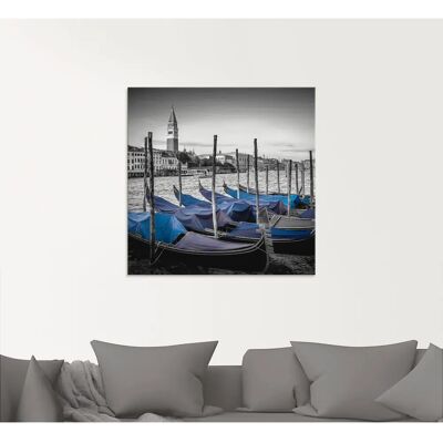 ARTLAND Venedig Canal Grande & Markusturm Glasbild - Wandkunst ARTLAND Venedig Canal Grande & Markusturm Glasbild - Wandkunst