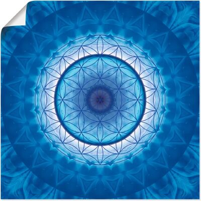 ARTland - Blume des Lebens 2 - Blau ARTland - Blume des Lebens 2 - Blau