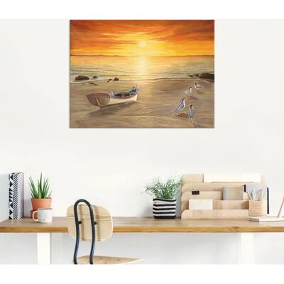 ARTLAND - Möwen - 40x30 cm - Alu-Dibond-Druck - Wandbild ARTLAND - Möwen - 40x30 cm - Alu-Dibond-Druck - Wandbild
