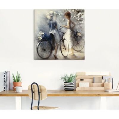ARTLAND - Frühling III - 30x30 cm - Leinwandbild - Canvas Print ARTLAND - Frühling III - 30x30 cm - Leinwandbild - Canvas Print