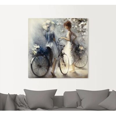 ARTLAND Frühling III Leinwandbild - 70x70 cm - Wanddekoration ARTLAND Frühling III Leinwandbild - 70x70 cm - Wanddekoration