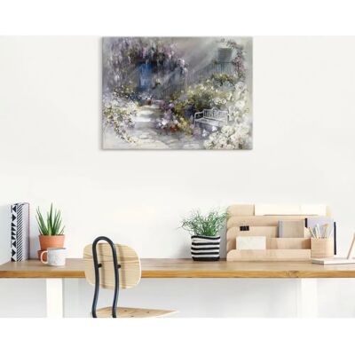 ARTLAND Wortlos Wandbild - Leinwand, 120x90cm ARTLAND Wortlos Wandbild - Leinwand, 120x90cm